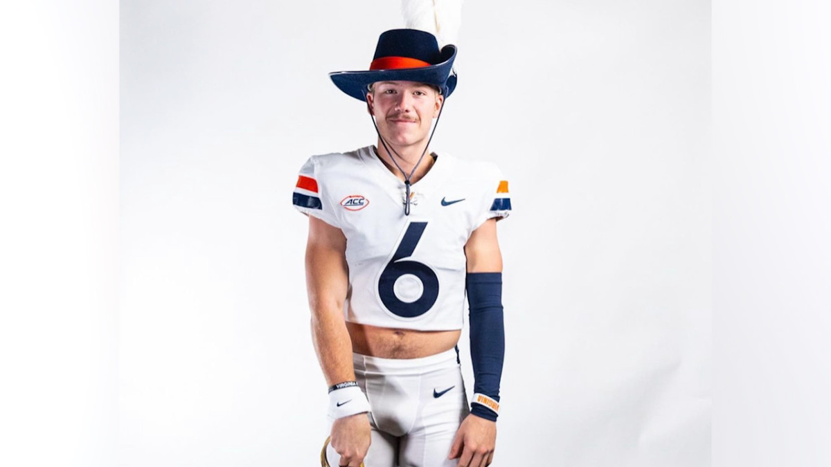 Three-star wide receiver Jaden Gibson announced his commitment to the Virginia football program.